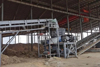 Tocător de deșeuri agricole pentru instalații de biomasă