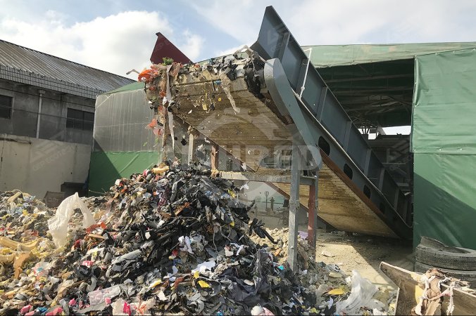 Proiectul SRF pentru deșeuri menajere în Shanghai