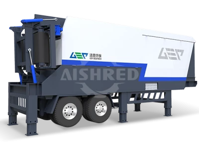 Instalație Mobilă de Mărunțire