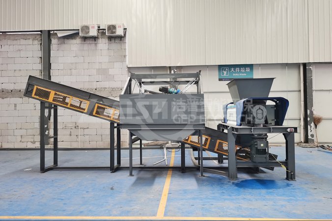 Separator magnetic aplicat în proiectul de eliminare a deșeurilor voluminoase din Zhejiang, China