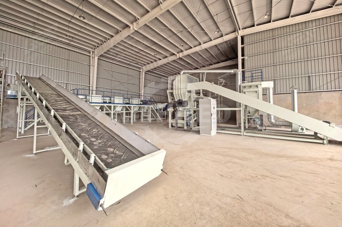 Proiect de mărunțire a deșeurilor voluminoase cu două arbori în Jiangxi, China