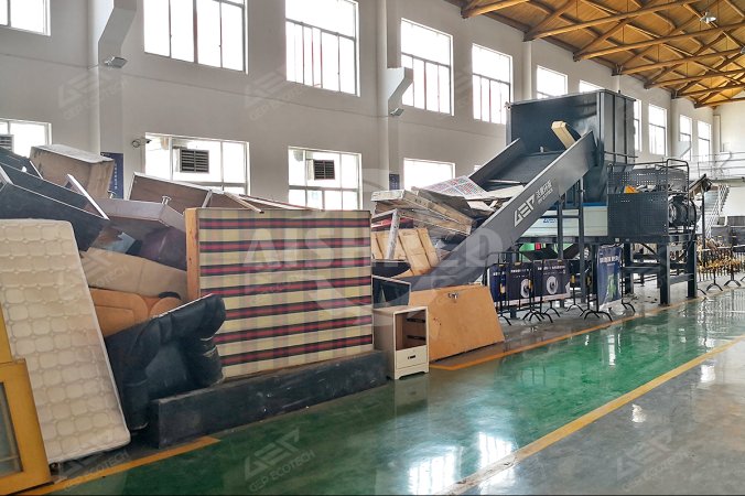 Proiect de reducere a volumului și reciclare a articolelor voluminoase din Tianjin, China